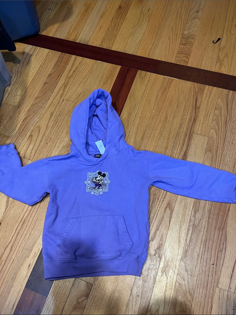 Disney Lavender Mickey Mouse Pullover Hoodie for Kids
